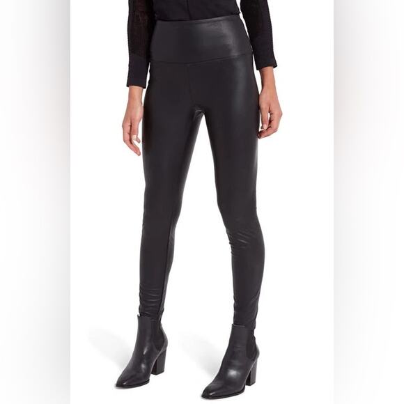 Nordstrom Pants - Nordstrom Faux Leather Leggings Size XXL Glam Rock Punk Goth Evening Sleek Party